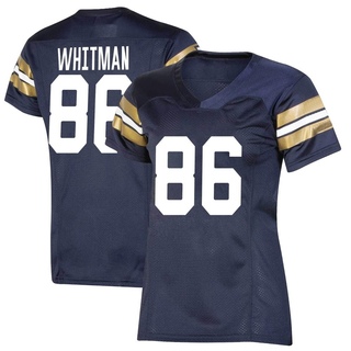 Alex Whitman Premier Navy Women's Notre Dame Fighting Irish Replica 2021 Shamrock Series Football Jersey