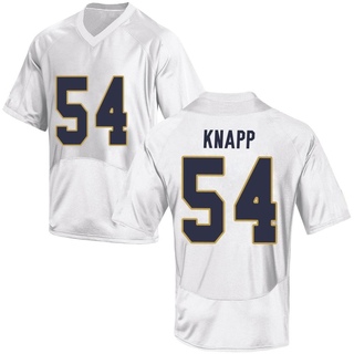 Anthonie Knapp Game White Men's Notre Dame Fighting Irish Football Jersey