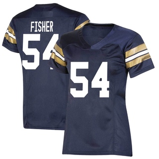 Blake Fisher Premier Navy Women's Notre Dame Fighting Irish Replica 2021 Shamrock Series Football Jersey