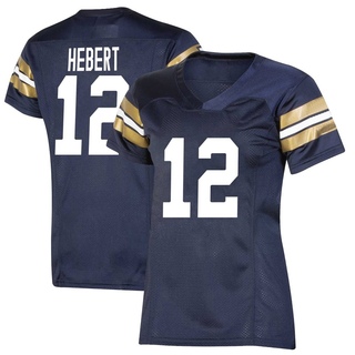 Blake Hebert Premier Navy Women's Notre Dame Fighting Irish Replica 2021 Shamrock Series Football Jersey