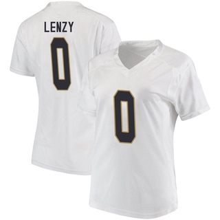 Braden Lenzy Game White Women's Notre Dame Fighting Irish Football Jersey
