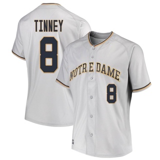 Carson Tinney Replica Gray Women's Notre Dame Fighting Irish Performance Baseball Jersey