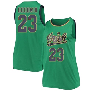 Dane Goodwin Replica Green Women's Notre Dame Fighting Irish Kelly Basketball Jerseys