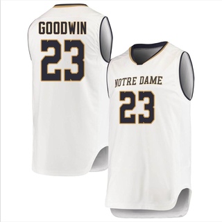 Dane Goodwin Replica White Men's Notre Dame Fighting Irish Basketball Jerseys
