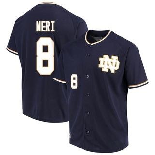 Danny Neri Replica Navy Youth Notre Dame Fighting Irish Performance Baseball Jersey