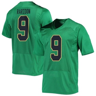 Eli Raridon Replica Green Men's Notre Dame Fighting Irish Football Jersey