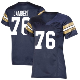 Guerby Lambert Premier Navy Women's Notre Dame Fighting Irish Replica 2021 Shamrock Series Football Jersey