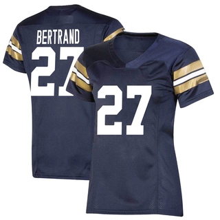 JD Bertrand Premier Navy Women's Notre Dame Fighting Irish Replica 2021 Shamrock Series Football Jersey