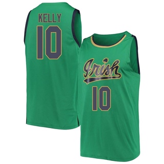JT Kelly Replica Green Youth Notre Dame Fighting Irish Kelly Basketball Jerseys