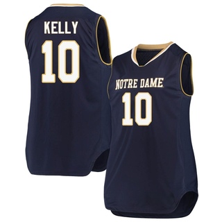 JT Kelly Replica Navy Women's Notre Dame Fighting Irish Basketball Jerseys