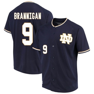 Jack Brannigan Replica Navy Men's Notre Dame Fighting Irish Performance Baseball Jersey