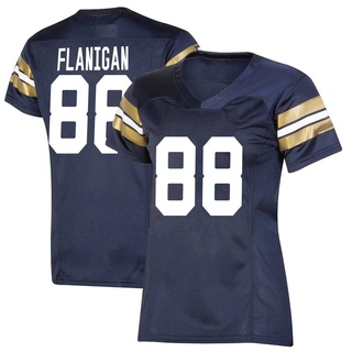 James Flanigan Premier Navy Women's Notre Dame Fighting Irish Replica 2021 Shamrock Series Football Jersey