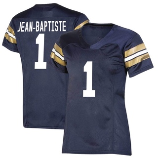 Javontae Jean-Baptiste Premier Navy Women's Notre Dame Fighting Irish Replica 2021 Shamrock Series Football Jersey