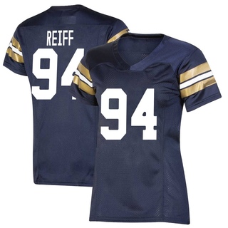Joe Reiff Premier Navy Women's Notre Dame Fighting Irish Replica 2021 Shamrock Series Football Jersey
