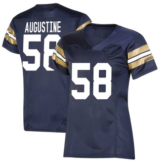 Matty Augustine Premier Navy Women's Notre Dame Fighting Irish Replica 2021 Shamrock Series Football Jersey