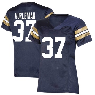 Max Hurleman Premier Navy Women's Notre Dame Fighting Irish Replica 2021 Shamrock Series Football Jersey