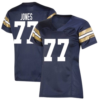 Peter Jones Premier Navy Women's Notre Dame Fighting Irish Replica 2021 Shamrock Series Football Jersey