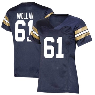 Robbie Wollan Premier Navy Women's Notre Dame Fighting Irish Replica 2021 Shamrock Series Football Jersey