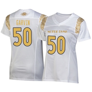 Sullivan Garvin Replica White Women's Notre Dame Fighting Irish 2022 Shamrock Series Jersey